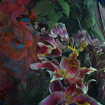 Photographie intitulée "lysss" par Aquartistiq, Œuvre d'art originale, Photographie numérique