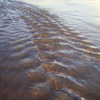 Fotografia intitolato "plage" da Aquartistiq, Opera d'arte originale