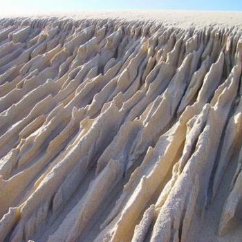 Fotografía titulada "sable et vent" por Aquartistiq, Obra de arte original, Fotografía digital