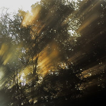Photographie intitulée "souffle solaire" par Aquartistiq, Œuvre d'art originale, Photographie numérique