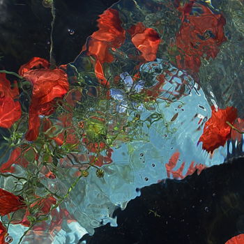 Fotografie mit dem Titel "rouge et noir." von Aquartistiq, Original-Kunstwerk, Digitale Fotografie