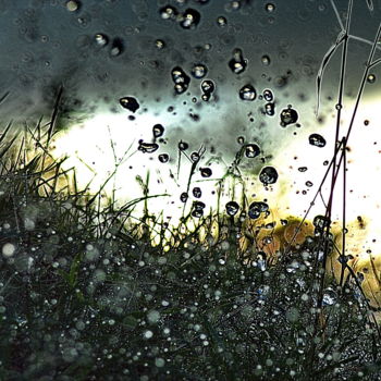 Photography titled "o de pluie" by Aquartistiq, Original Artwork, Digital Photography