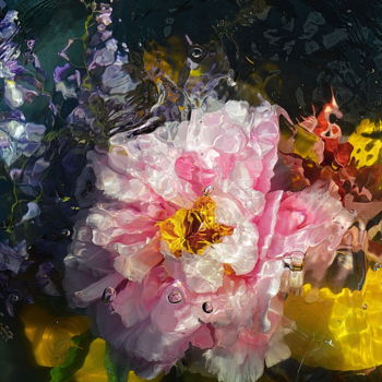 Фотография под названием "fleurs....." - Aquartistiq, Подлинное произведение искусства, Цифровая фотография