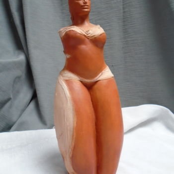 雕塑 标题为“Petite femme centau…” 由Marie Ruiz, 原创艺术品, 兵马俑