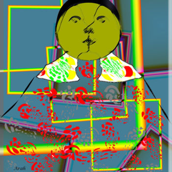 Цифровое искусство под названием "duplo.jpg" - Arahmandalas, Подлинное произведение искусства