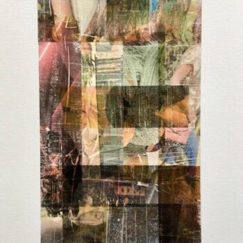 Colagens intitulada "Collage "Sans titre…" por Arasu, Obras de arte originais, Colagens