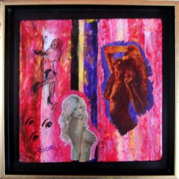 Painting titled "Sans Titre AD 13" by Dominique Arcadipane (ARCADI), Original Artwork