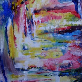 Painting titled "-st-ad-120-" by Dominique Arcadipane (ARCADI), Original Artwork, Oil