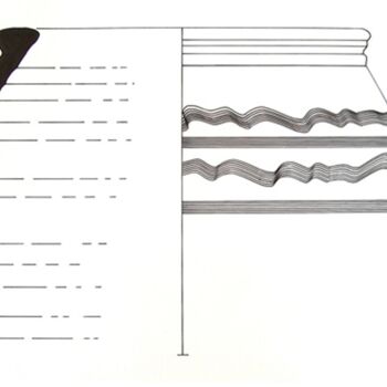 Disegno intitolato "DSCF7556.jpg" da Archaeological Illustration, Opera d'arte originale