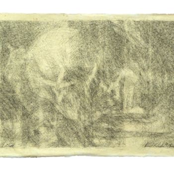 Dessin intitulée ""A propos de Gérica…" par Renaud Archambault De Beaune, Œuvre d'art originale, Encre