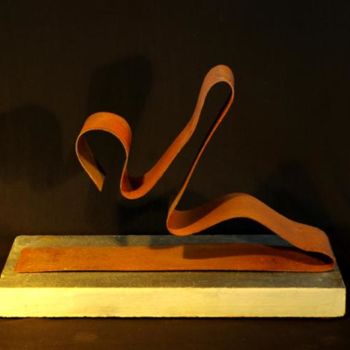 Escultura intitulada ""NATADOR"" por José María Rubio Anaya, Obras de arte originais