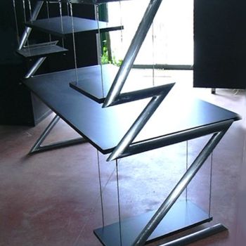 Скульптура под названием ""ZigZagMac"" - José María Rubio Anaya, Подлинное произведение искусства