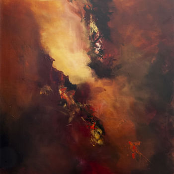 Painting titled "Туман" by Stanislav Ruban, Original Artwork, Acrylic