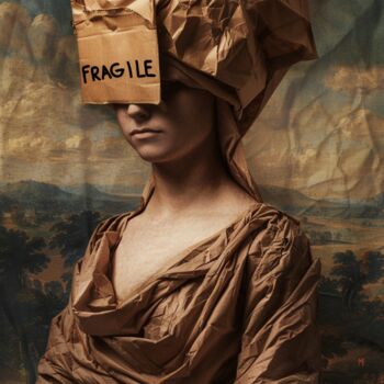 Digitale Kunst getiteld "Fragile - Limited E…" door Archimede Art, Origineel Kunstwerk, Digitale afdruk