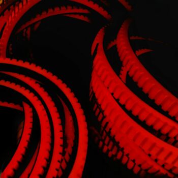 Fotografía titulada "Red twist" por Arciuli Vito (Bigboh), Obra de arte original, Fotografía digital