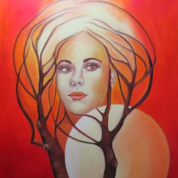 Pintura titulada "In the light of life" por Alix, Obra de arte original, Oleo