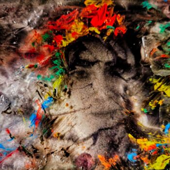 Photography titled "La couleur n'est pa…" by Arélec, Original Artwork, Manipulated Photography