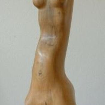 Skulptur mit dem Titel "eva" von Arlindo Arez, Original-Kunstwerk