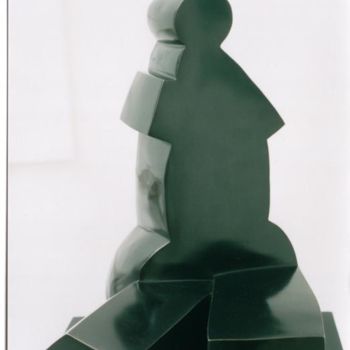 Rzeźba zatytułowany „La pause” autorstwa Annick Argant, Oryginalna praca, Metale