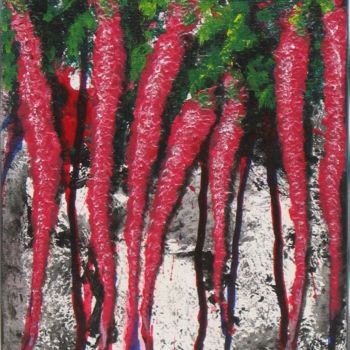 제목이 "ST"인 미술작품 Marina Argentini로, 원작, 아크릴 나무 들것 프레임에 장착됨