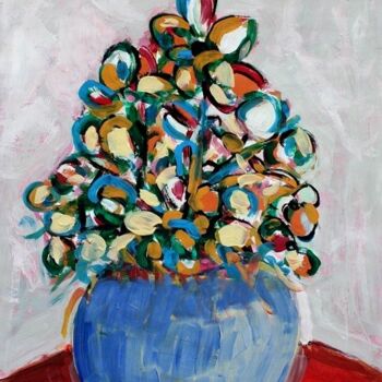 Painting titled ".Round Vase" by Ariani, Original Artwork