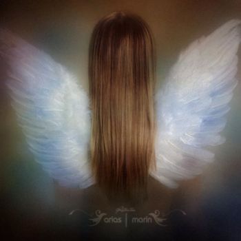 Photography titled "Angel" by Arias Y Marin, Original Artwork, Manipulated Photography