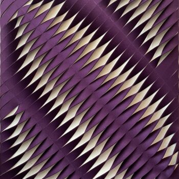 Textile Art titled "Equality_III" by Arina Ergle, Original Artwork, Textile fiber Mounted on Wood Panel