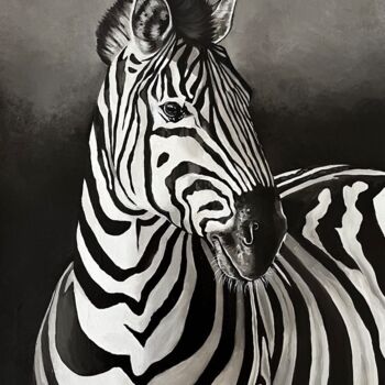 Pintura titulada "Wild Africa" por Arina Safyanova, Obra de arte original, Oleo