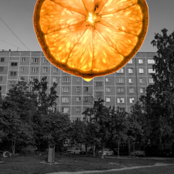 Φωτογραφία με τίτλο "Лимон" από Аркадий Смирнов, Αυθεντικά έργα τέχνης, Χειρισμένη φωτογραφία