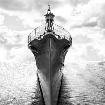Fotografie mit dem Titel "HMS Caroline" von Arkadiusz Gepchard, Original-Kunstwerk, Digitale Fotografie