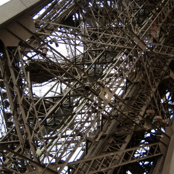 Photographie intitulée "Tour Eiffel 03" par Arkadiusz Gepchard, Œuvre d'art originale, Photographie numérique