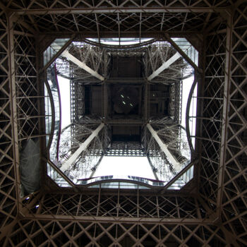 Fotografia intitolato "Tour Eiffel 04" da Arkadiusz Gepchard, Opera d'arte originale, Fotografia digitale