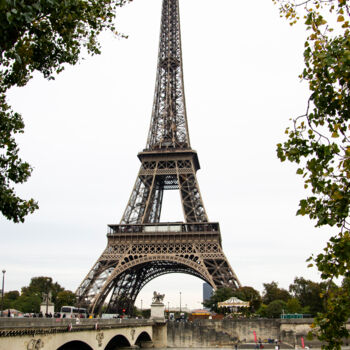 Fotografía titulada "Tour Eiffel 08" por Arkadiusz Gepchard, Obra de arte original, Fotografía digital