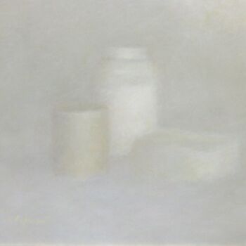 "White still life. 2…" başlıklı Tablo Arkady Paransky tarafından, Orijinal sanat, Petrol