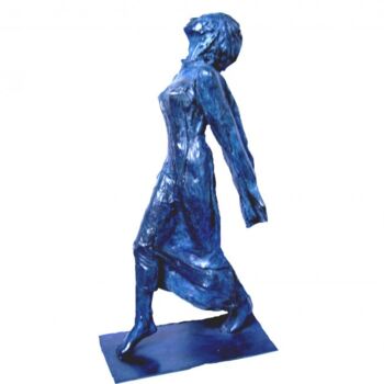 Escultura titulada "Liberté" por Arlette Renaudin, Obra de arte original, Metales