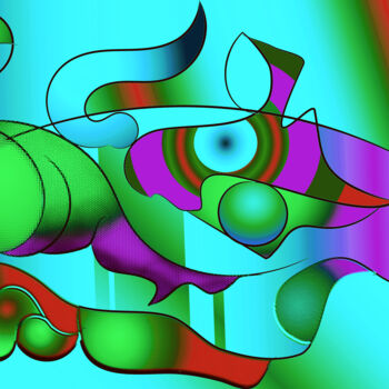 数字艺术 标题为“Abstract colorful g…” 由Armajay, 原创艺术品, 数码摄影