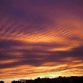 Fotografia zatytułowany „Waves in the clouds…” autorstwa Armajay, Oryginalna praca, Fotografia cyfrowa
