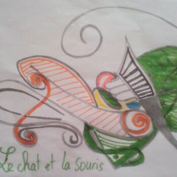 "Le chat et la souri…" başlıklı Resim Armajeur76 tarafından, Orijinal sanat