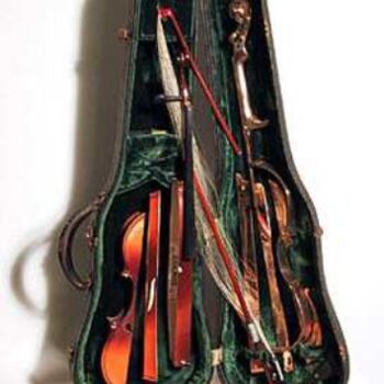 Sculpture titled "Concerto" by Arman, Original Artwork