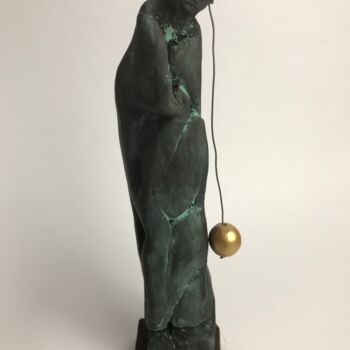 Sculpture titled "Alter ego" by Armando D'Andrea, Original Artwork, Clay