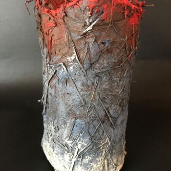 Sculpture intitulée "Vaso TC2" par Armando D'Andrea, Œuvre d'art originale, Argile
