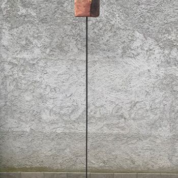 Sculpture intitulée "riflessione 4" par Armando D'Andrea, Œuvre d'art originale, Argile