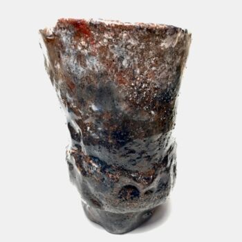 Sculptuur getiteld "Vaso 240424" door Armando D'Andrea, Origineel Kunstwerk, Klei