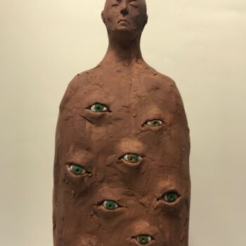 Sculpture titled "Argo" by Armando D'Andrea, Original Artwork, Clay