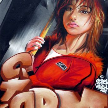 Schilderij getiteld "ARM CREW" door Arm Crew, Origineel Kunstwerk, Graffiti