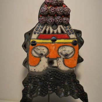 Sculpture titled "Modern'sage" by Armelle Colombier, Original Artwork, Ceramics