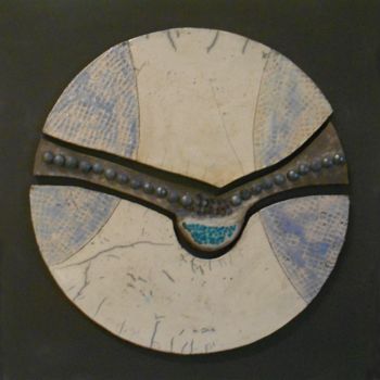 Scultura intitolato "rond.jpg" da Armelle Colombier, Opera d'arte originale, Ceramica