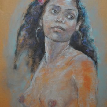 Drawing titled "LAURIANNE 8" by Armelle Panay, Original Artwork, Other