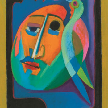 Pittura intitolato "MY PALETTE1" da Armen Avetisyan, Opera d'arte originale, Pastello
