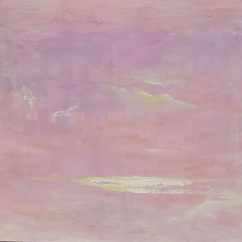 Pintura intitulada "Pink Day" por Armen Sevanyan, Obras de arte originais, Óleo
